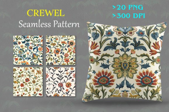 Crewel Seamless Pattern: A Designer's Review