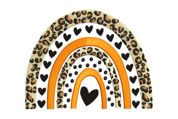 Leopard Rainbow: A Bold Embroidery Design Review