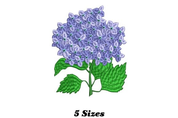 Purple Hydrangea Flower: A Seasonal Embroidery Review