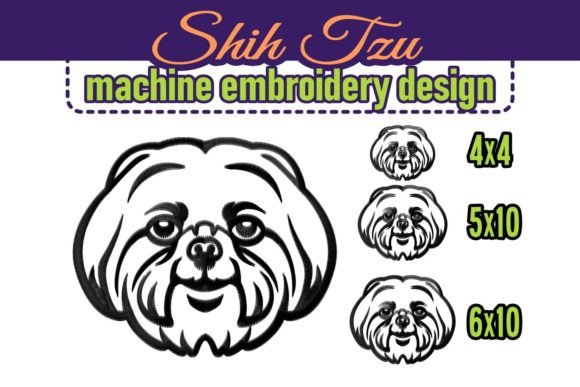 Shih Tzu Face Portrait: A Designer's Review