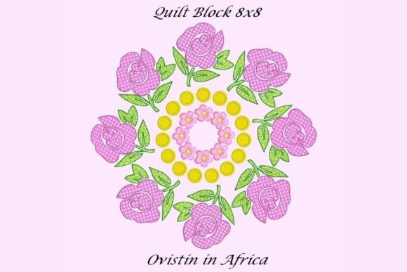Whimsical Roses Applique Review